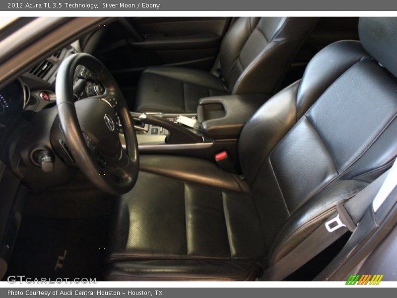 Silver Moon / Ebony 2012 Acura TL 3.5 Technology