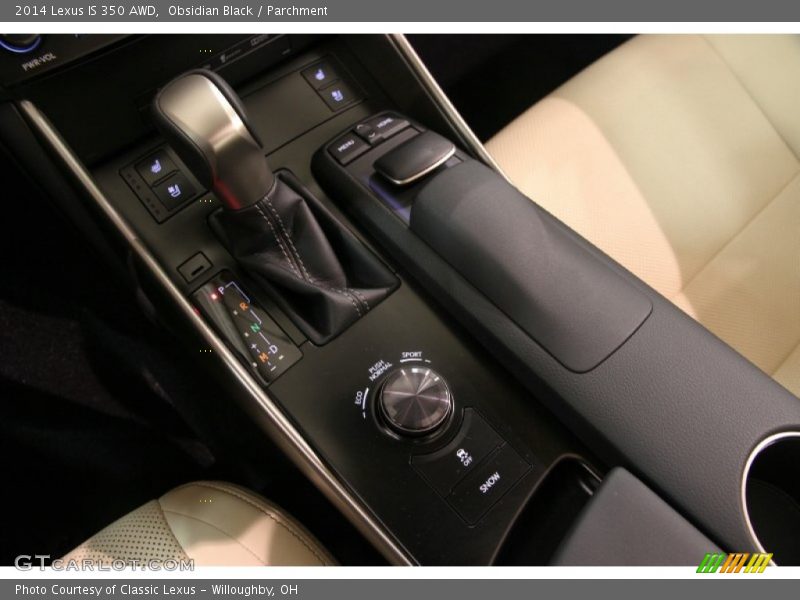 Obsidian Black / Parchment 2014 Lexus IS 350 AWD