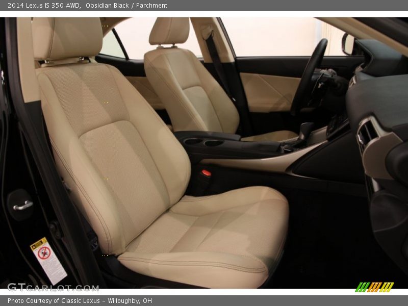 Obsidian Black / Parchment 2014 Lexus IS 350 AWD