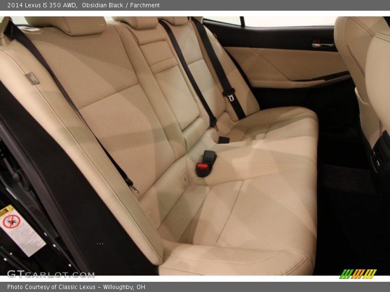 Obsidian Black / Parchment 2014 Lexus IS 350 AWD