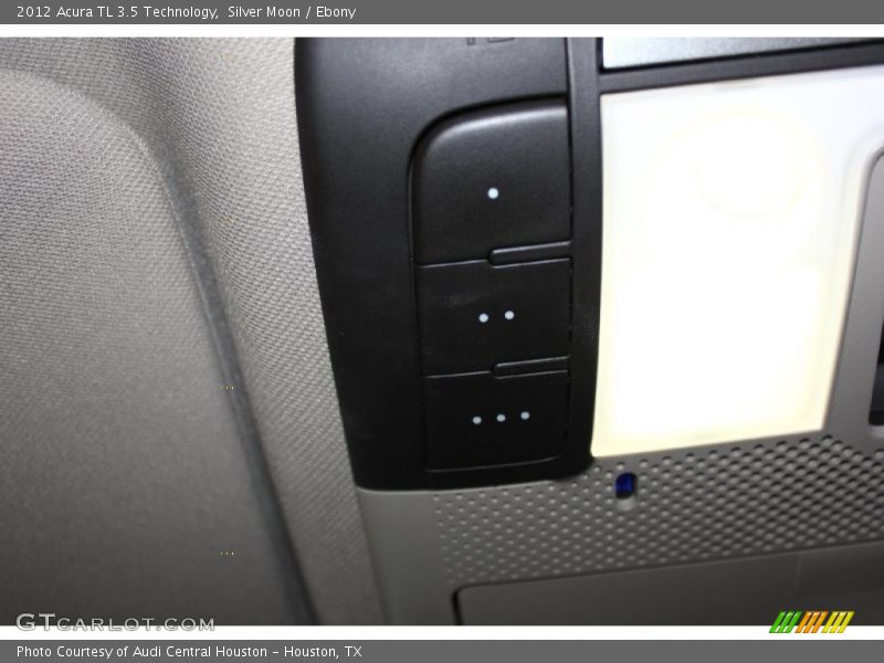 Silver Moon / Ebony 2012 Acura TL 3.5 Technology