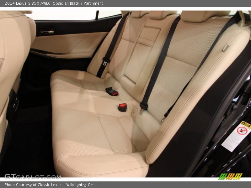 Obsidian Black / Parchment 2014 Lexus IS 350 AWD