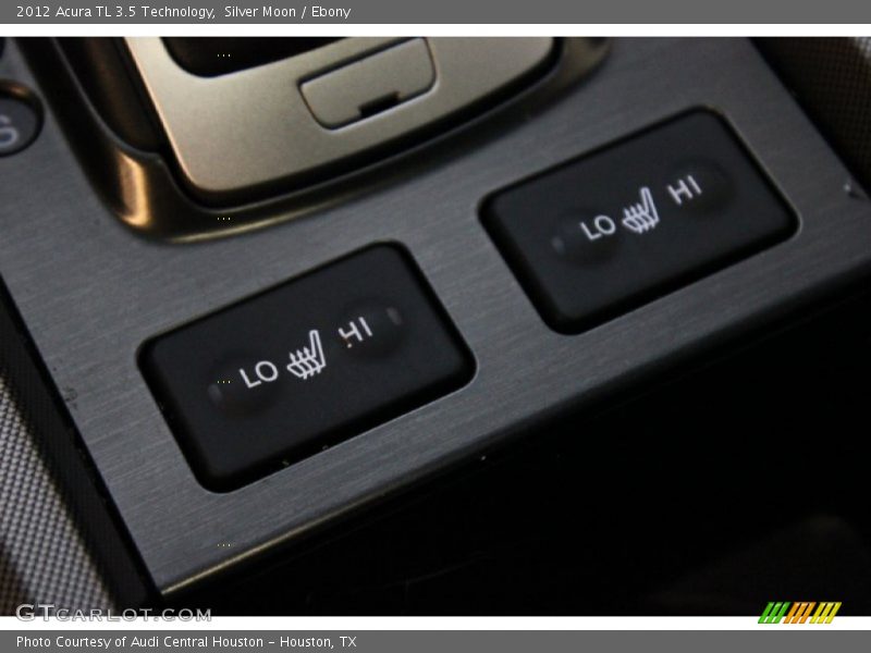 Silver Moon / Ebony 2012 Acura TL 3.5 Technology