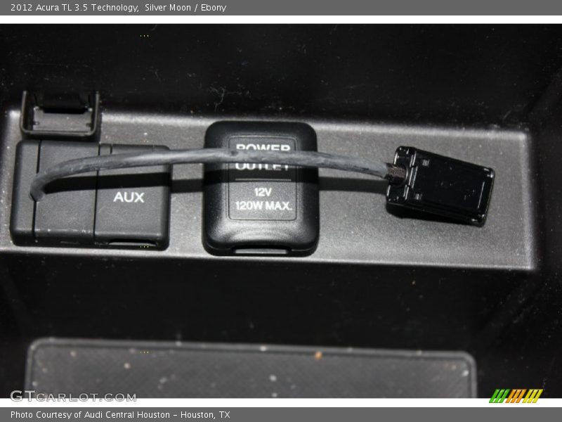 Silver Moon / Ebony 2012 Acura TL 3.5 Technology