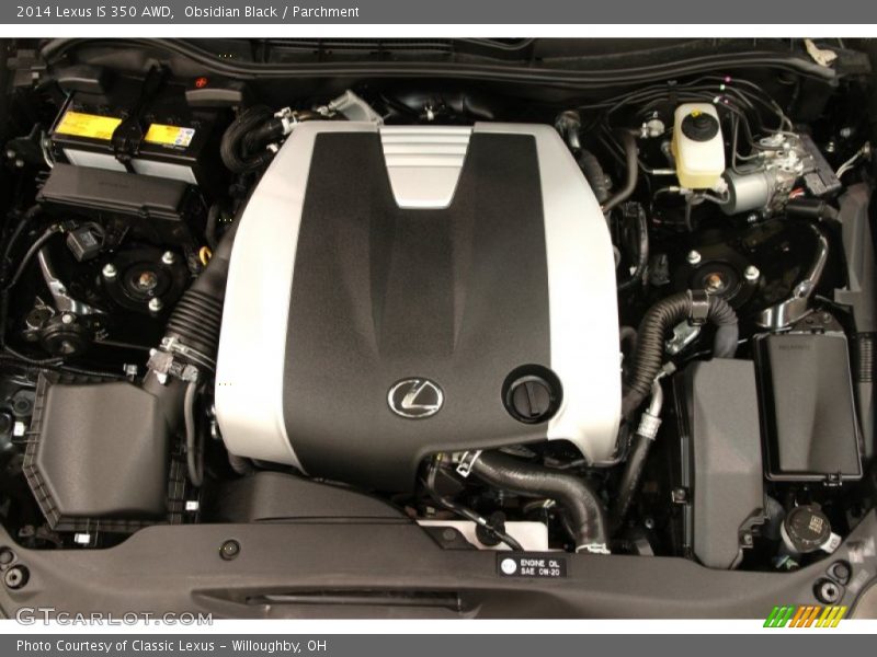 Obsidian Black / Parchment 2014 Lexus IS 350 AWD
