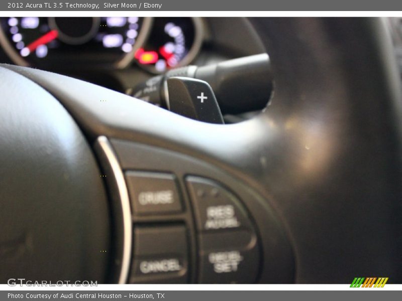 Silver Moon / Ebony 2012 Acura TL 3.5 Technology