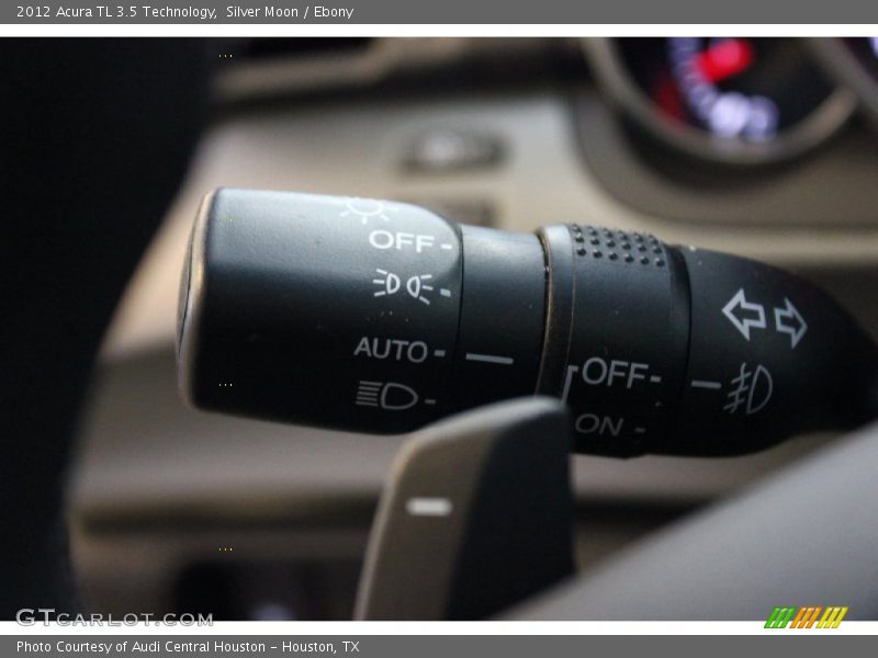 Silver Moon / Ebony 2012 Acura TL 3.5 Technology