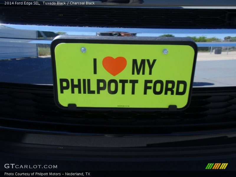 Tuxedo Black / Charcoal Black 2014 Ford Edge SEL