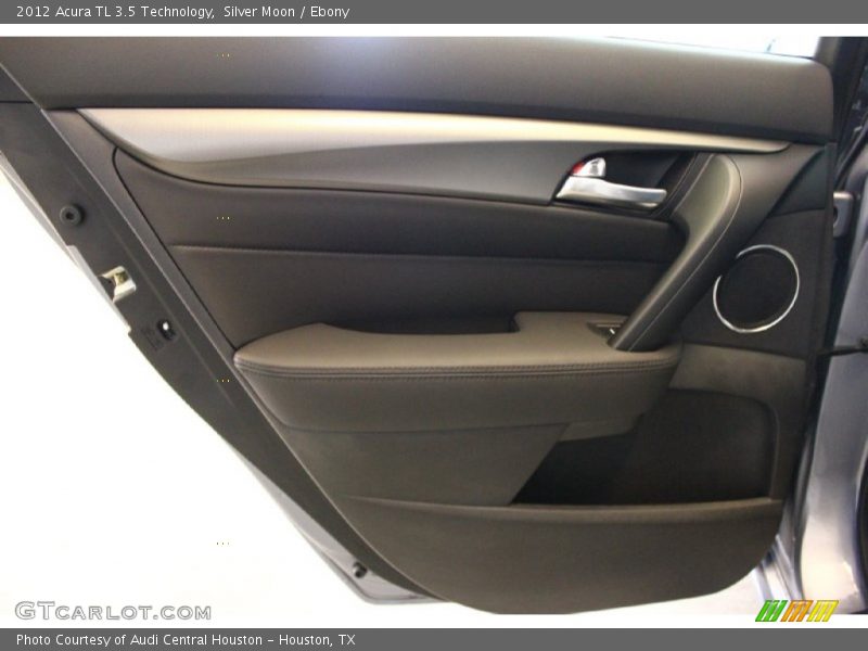 Silver Moon / Ebony 2012 Acura TL 3.5 Technology