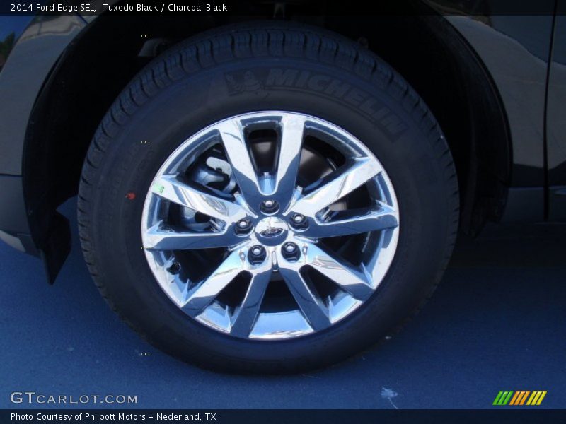 Tuxedo Black / Charcoal Black 2014 Ford Edge SEL