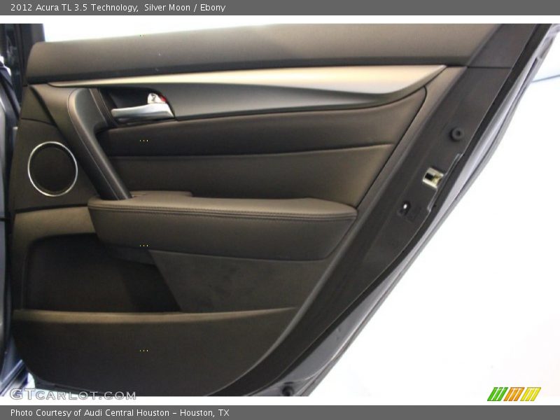 Silver Moon / Ebony 2012 Acura TL 3.5 Technology