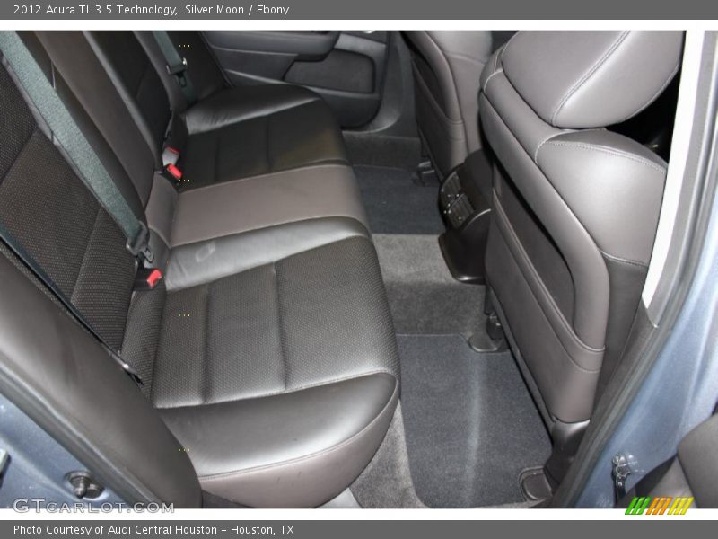 Silver Moon / Ebony 2012 Acura TL 3.5 Technology