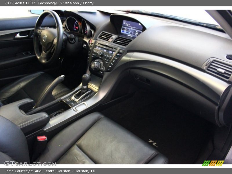 Silver Moon / Ebony 2012 Acura TL 3.5 Technology