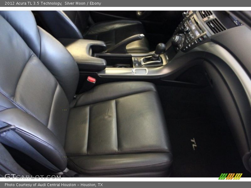 Silver Moon / Ebony 2012 Acura TL 3.5 Technology