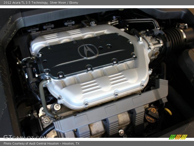 Silver Moon / Ebony 2012 Acura TL 3.5 Technology