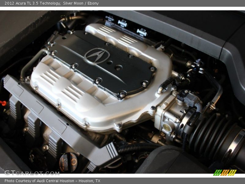 Silver Moon / Ebony 2012 Acura TL 3.5 Technology