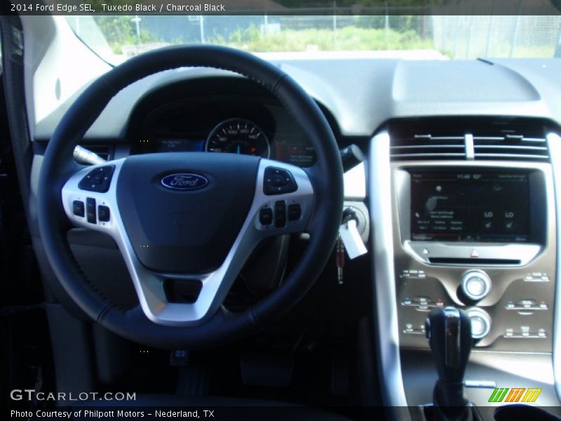 Tuxedo Black / Charcoal Black 2014 Ford Edge SEL