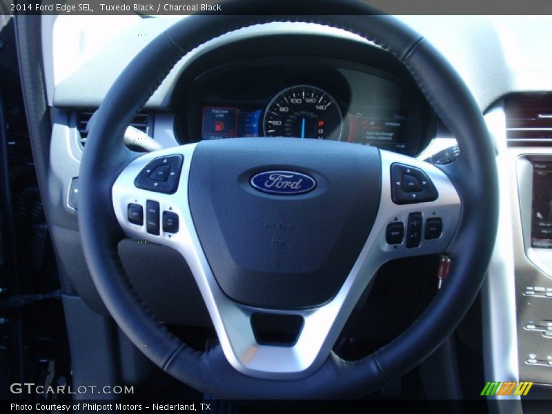 Tuxedo Black / Charcoal Black 2014 Ford Edge SEL
