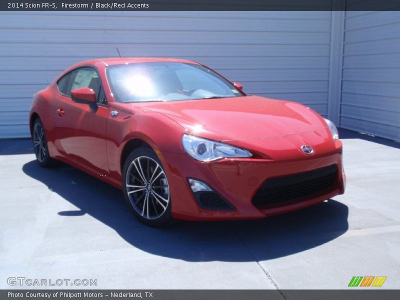 Firestorm / Black/Red Accents 2014 Scion FR-S