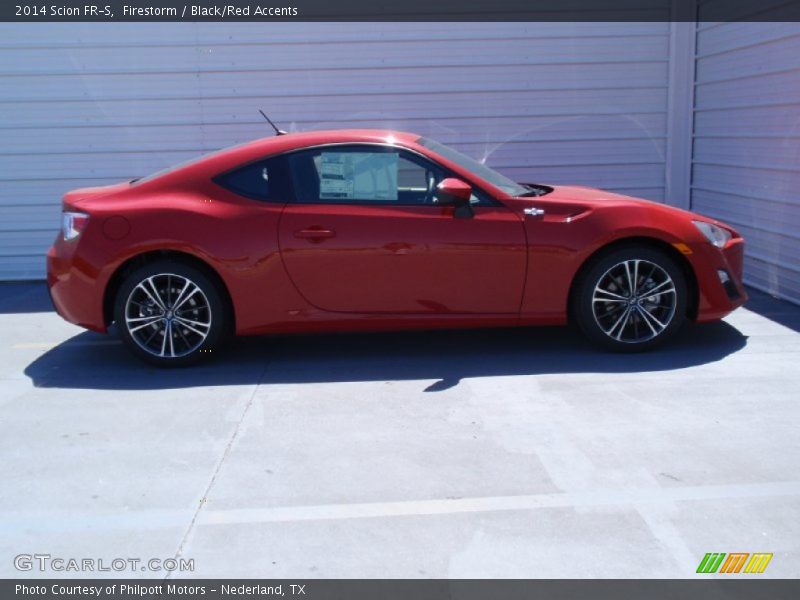 Firestorm / Black/Red Accents 2014 Scion FR-S