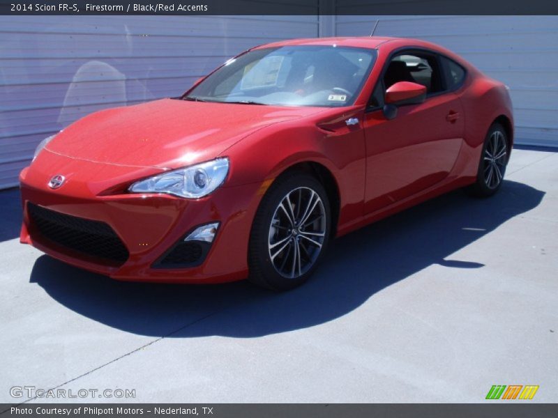 Firestorm / Black/Red Accents 2014 Scion FR-S