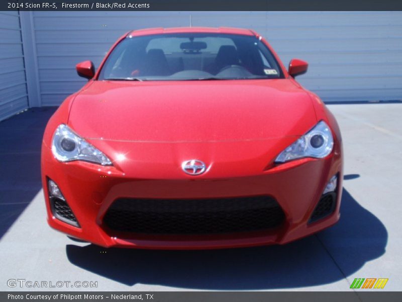 Firestorm / Black/Red Accents 2014 Scion FR-S