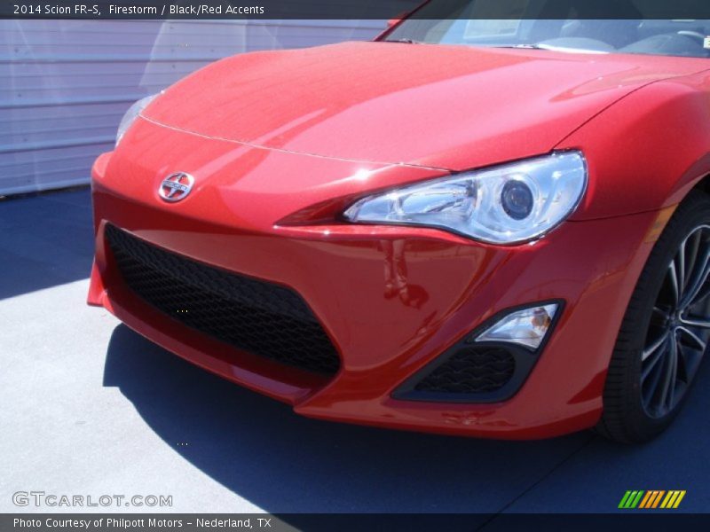 Firestorm / Black/Red Accents 2014 Scion FR-S