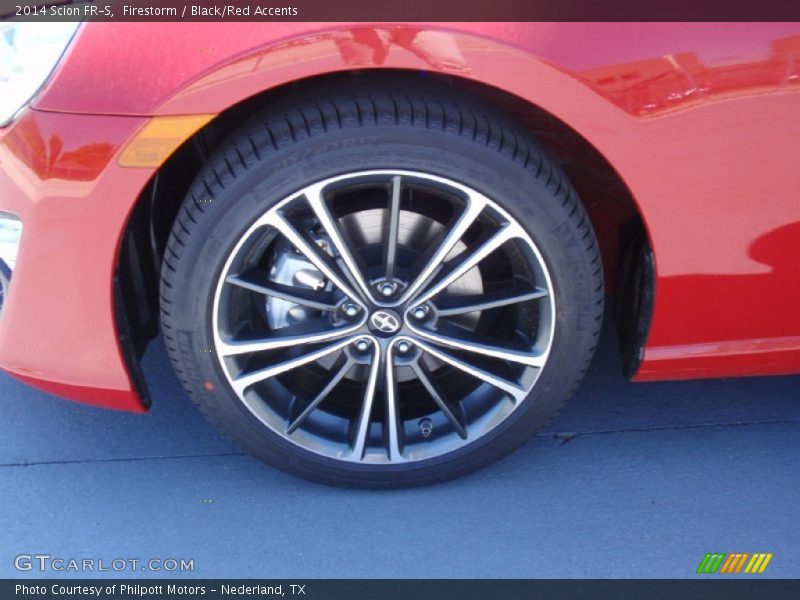 Firestorm / Black/Red Accents 2014 Scion FR-S