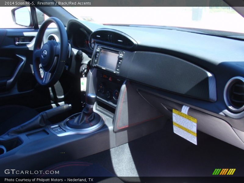 Firestorm / Black/Red Accents 2014 Scion FR-S
