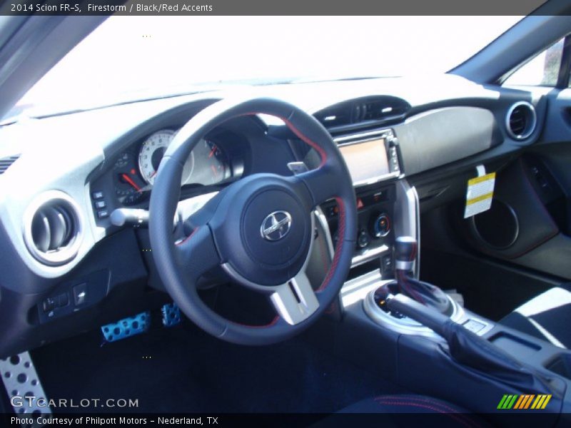 Firestorm / Black/Red Accents 2014 Scion FR-S