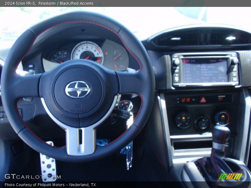 Firestorm / Black/Red Accents 2014 Scion FR-S