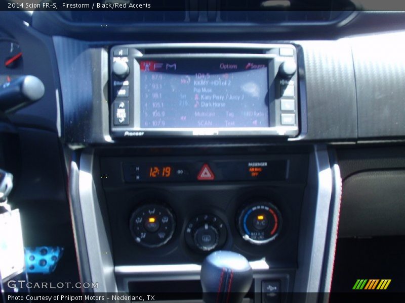Firestorm / Black/Red Accents 2014 Scion FR-S