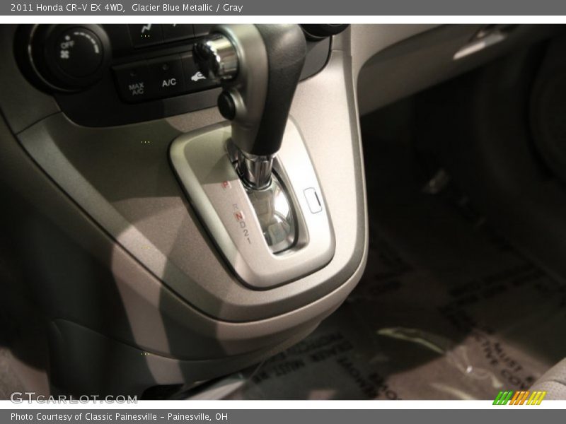 Glacier Blue Metallic / Gray 2011 Honda CR-V EX 4WD