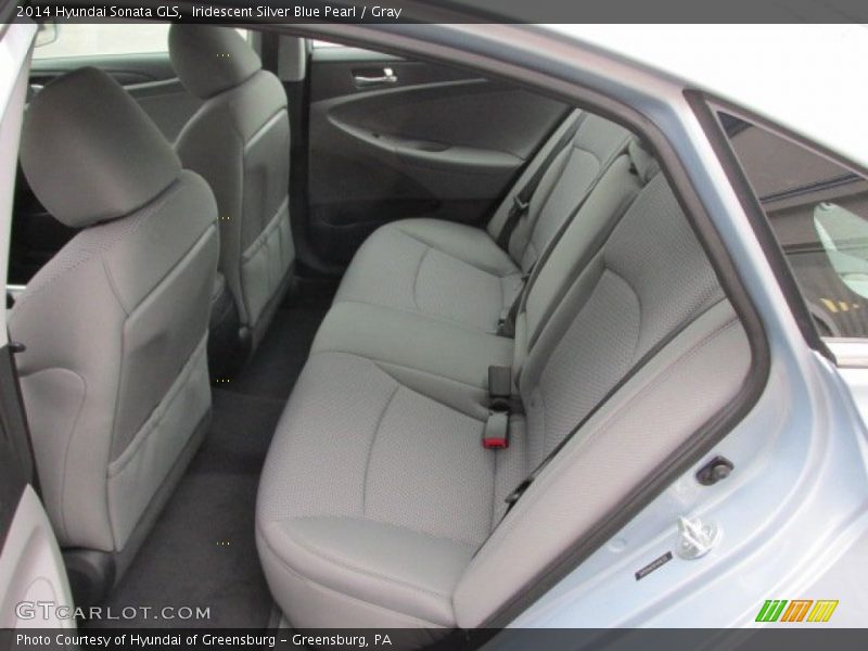 Iridescent Silver Blue Pearl / Gray 2014 Hyundai Sonata GLS