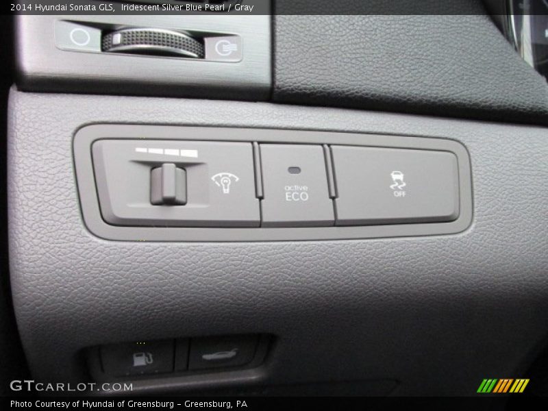 Iridescent Silver Blue Pearl / Gray 2014 Hyundai Sonata GLS