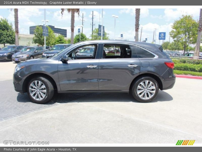 Graphite Luster Metallic / Ebony 2014 Acura MDX Technology