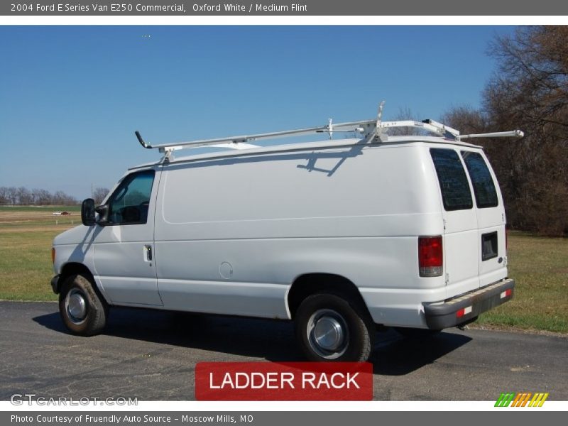 Oxford White / Medium Flint 2004 Ford E Series Van E250 Commercial
