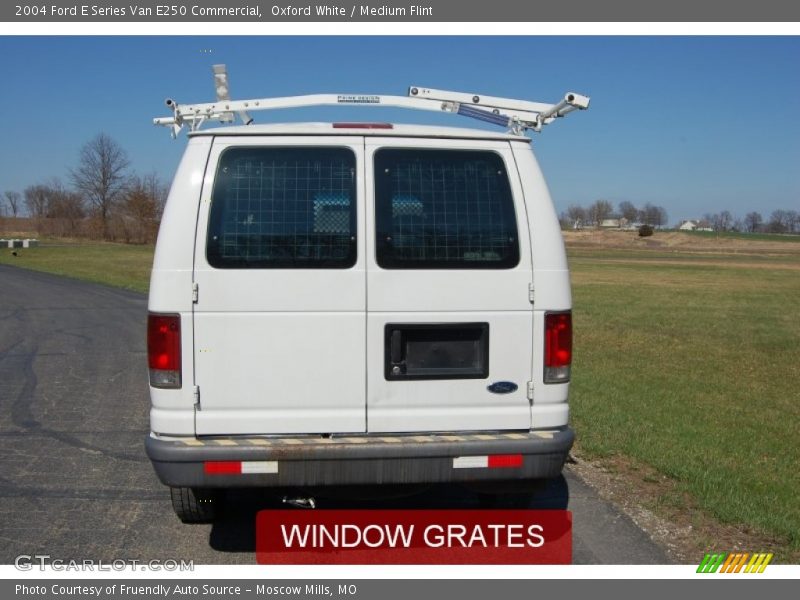 Oxford White / Medium Flint 2004 Ford E Series Van E250 Commercial