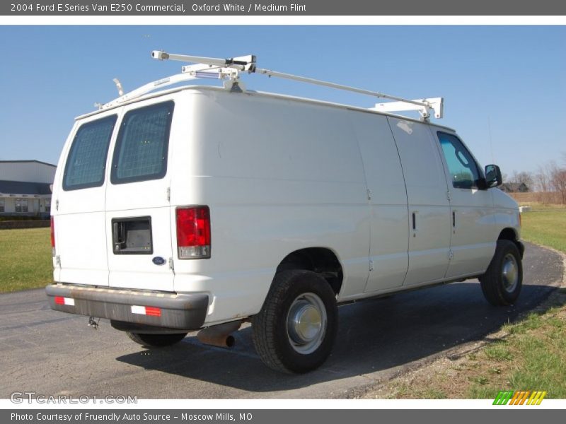 Oxford White / Medium Flint 2004 Ford E Series Van E250 Commercial