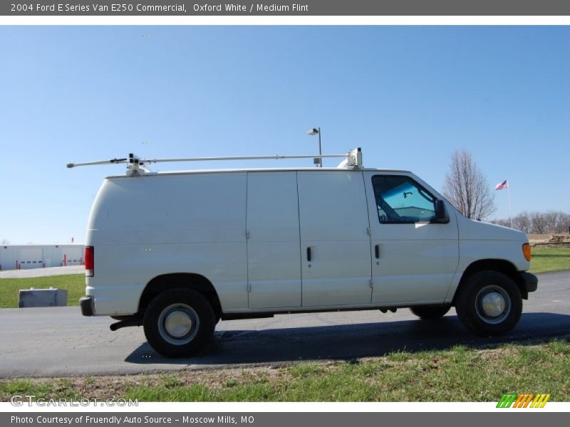 Oxford White / Medium Flint 2004 Ford E Series Van E250 Commercial