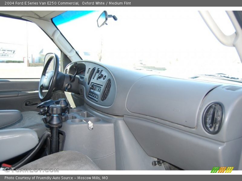 Oxford White / Medium Flint 2004 Ford E Series Van E250 Commercial