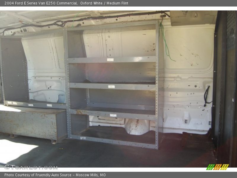 Oxford White / Medium Flint 2004 Ford E Series Van E250 Commercial