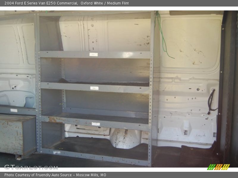 Oxford White / Medium Flint 2004 Ford E Series Van E250 Commercial