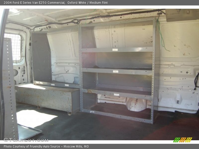 Oxford White / Medium Flint 2004 Ford E Series Van E250 Commercial