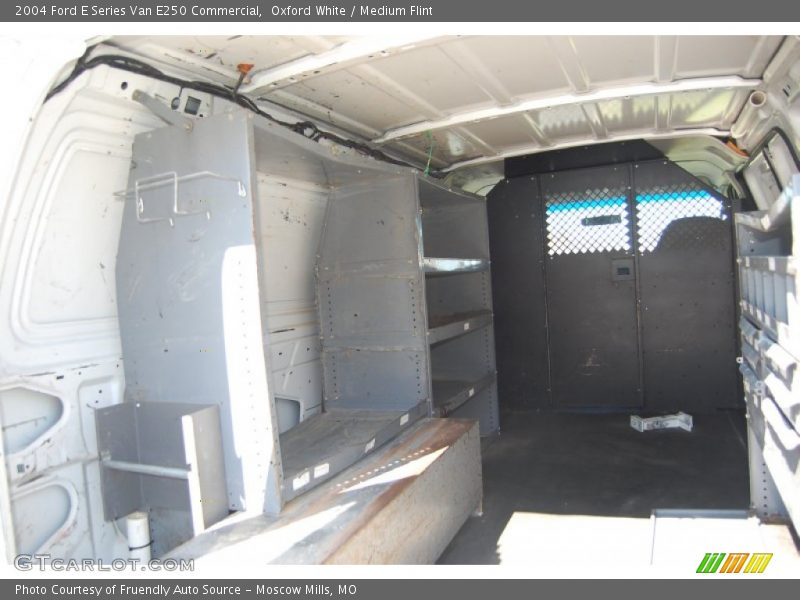 Oxford White / Medium Flint 2004 Ford E Series Van E250 Commercial