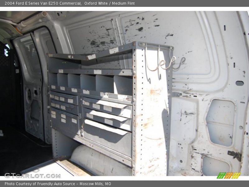 Oxford White / Medium Flint 2004 Ford E Series Van E250 Commercial