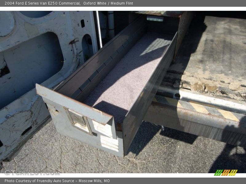 Oxford White / Medium Flint 2004 Ford E Series Van E250 Commercial