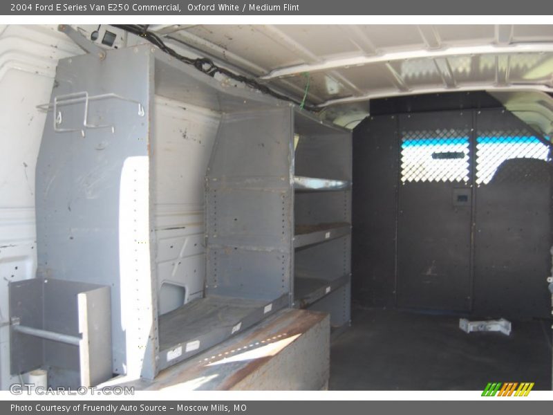 Oxford White / Medium Flint 2004 Ford E Series Van E250 Commercial