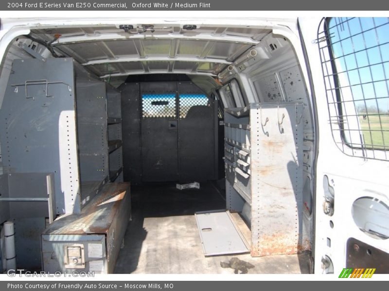 Oxford White / Medium Flint 2004 Ford E Series Van E250 Commercial