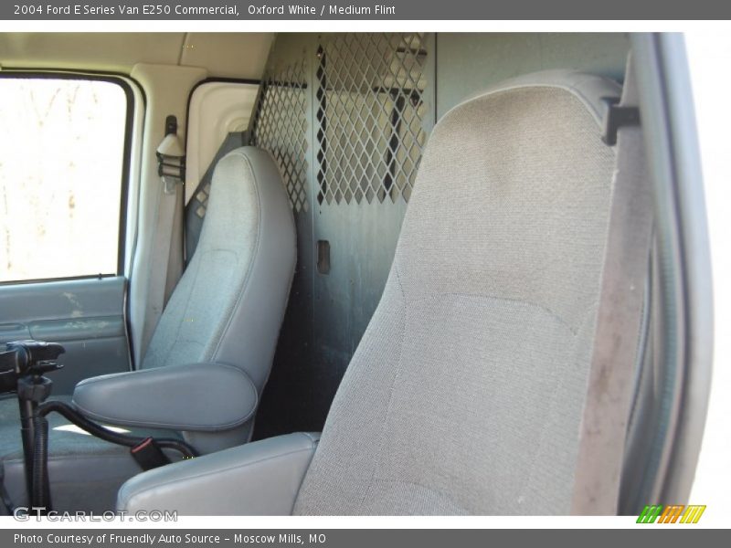 Oxford White / Medium Flint 2004 Ford E Series Van E250 Commercial